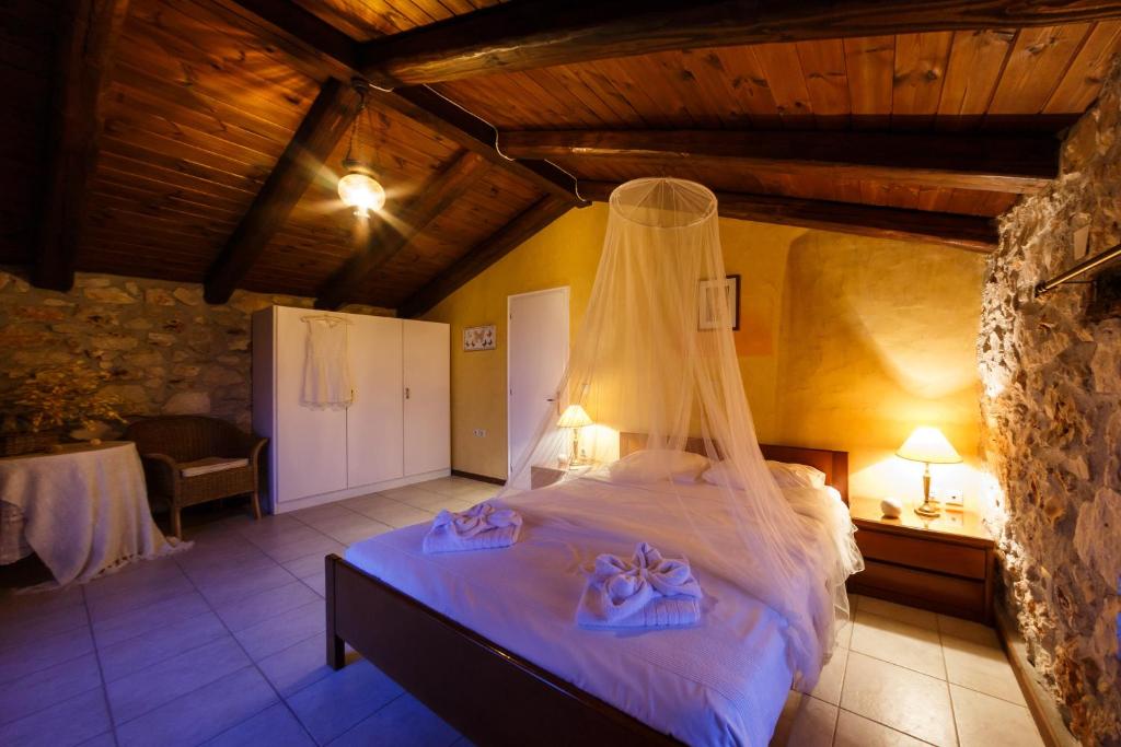 Posteľ alebo postele v izbe v ubytovaní Villa Melite