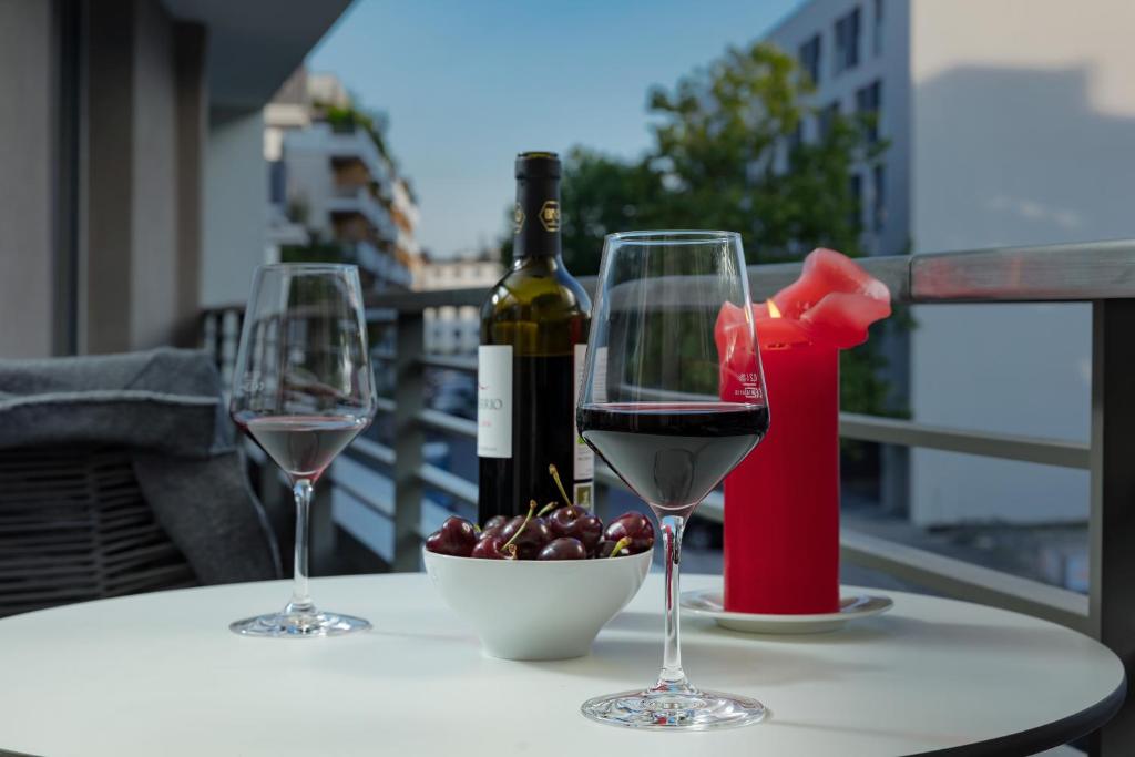 Nápoje v ubytování DD Suites Serviced Apartments