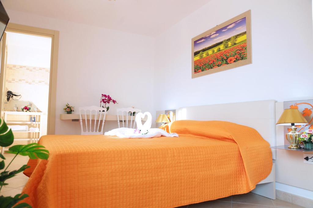 Postel nebo postele na pokoji v ubytování Salvius B&B