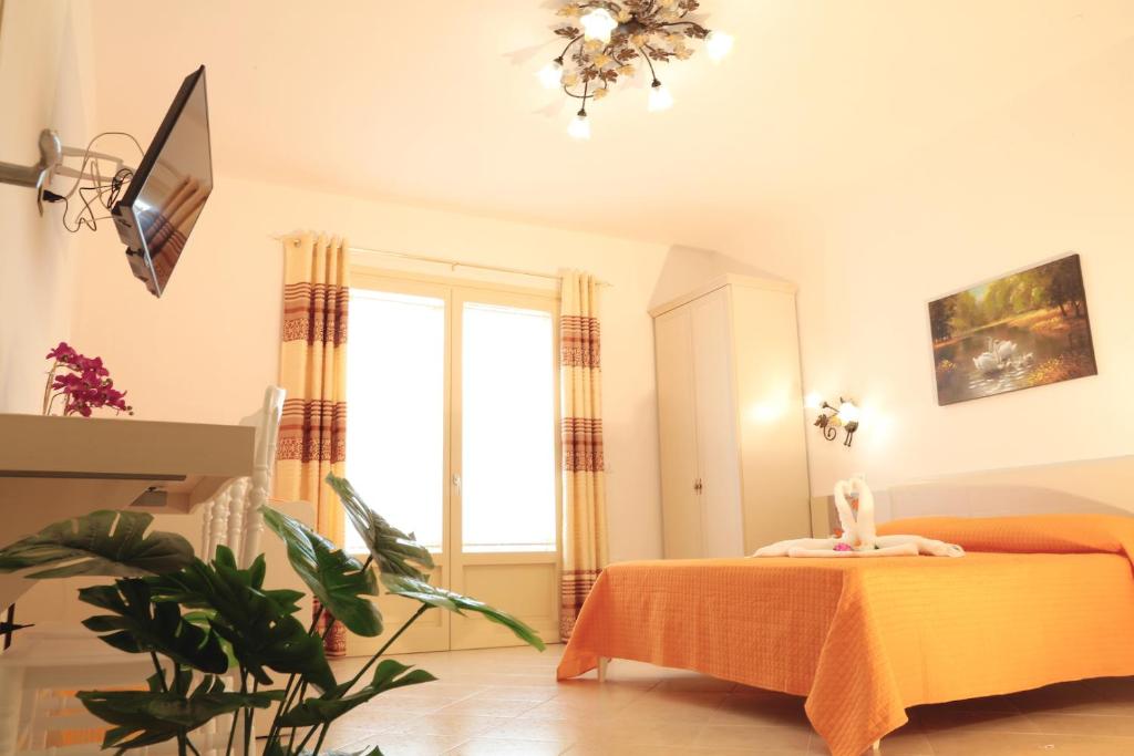 TV a/nebo společenská místnost v ubytování Salvius B&B