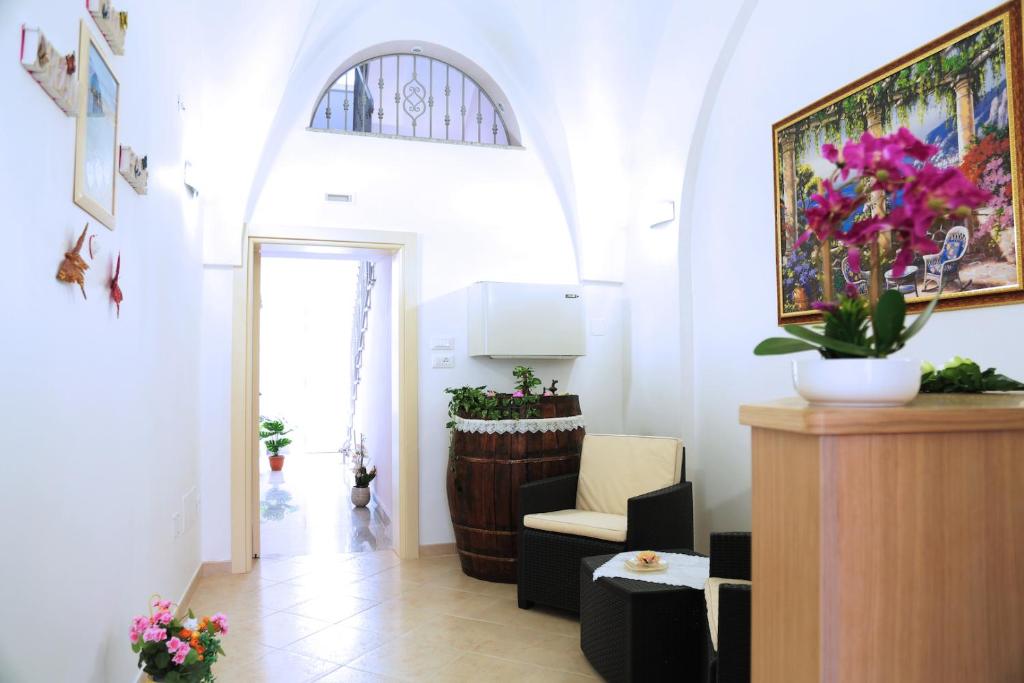 Posezení v ubytování Salvius B&B