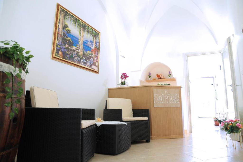 Posezení v ubytování Salvius B&B