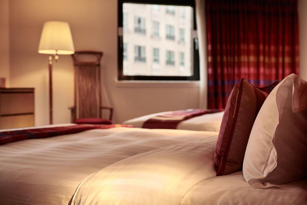 The Riviera Hotel Taipei - Camera Deluxe Doppia Con Due Letti Queen Size