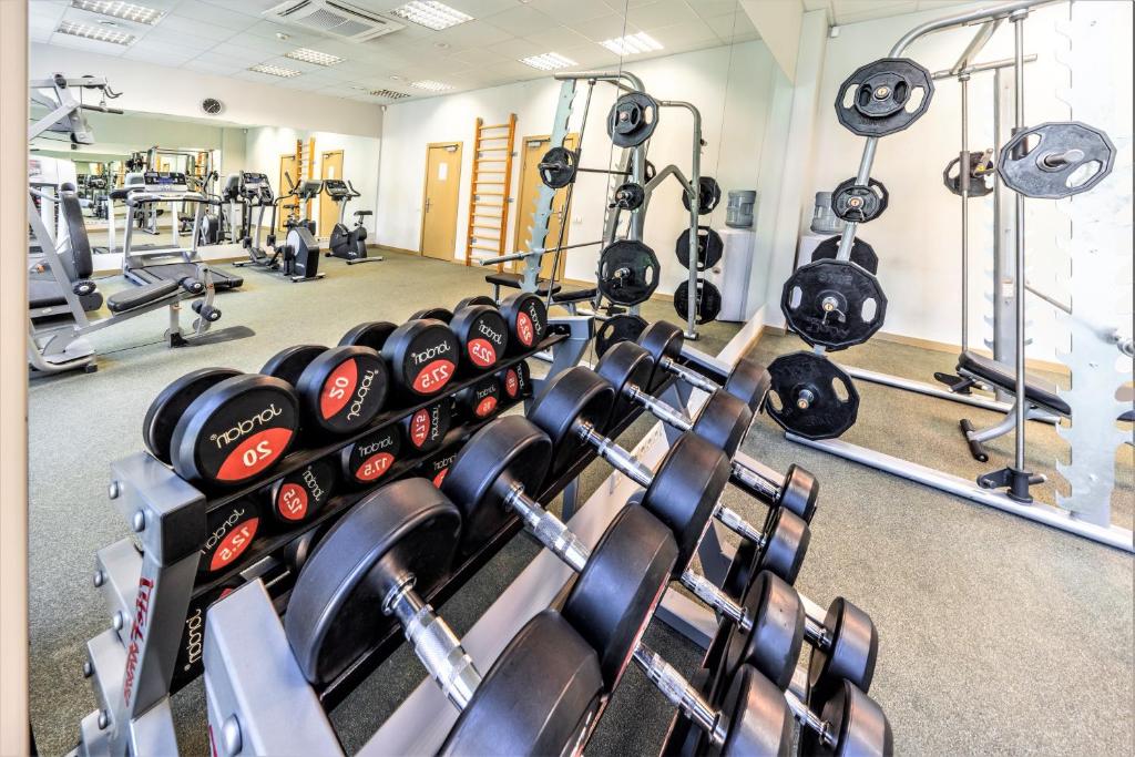 Fitness centrum a/nebo fitness zařízení v ubytování Rixwell Elefant Hotel