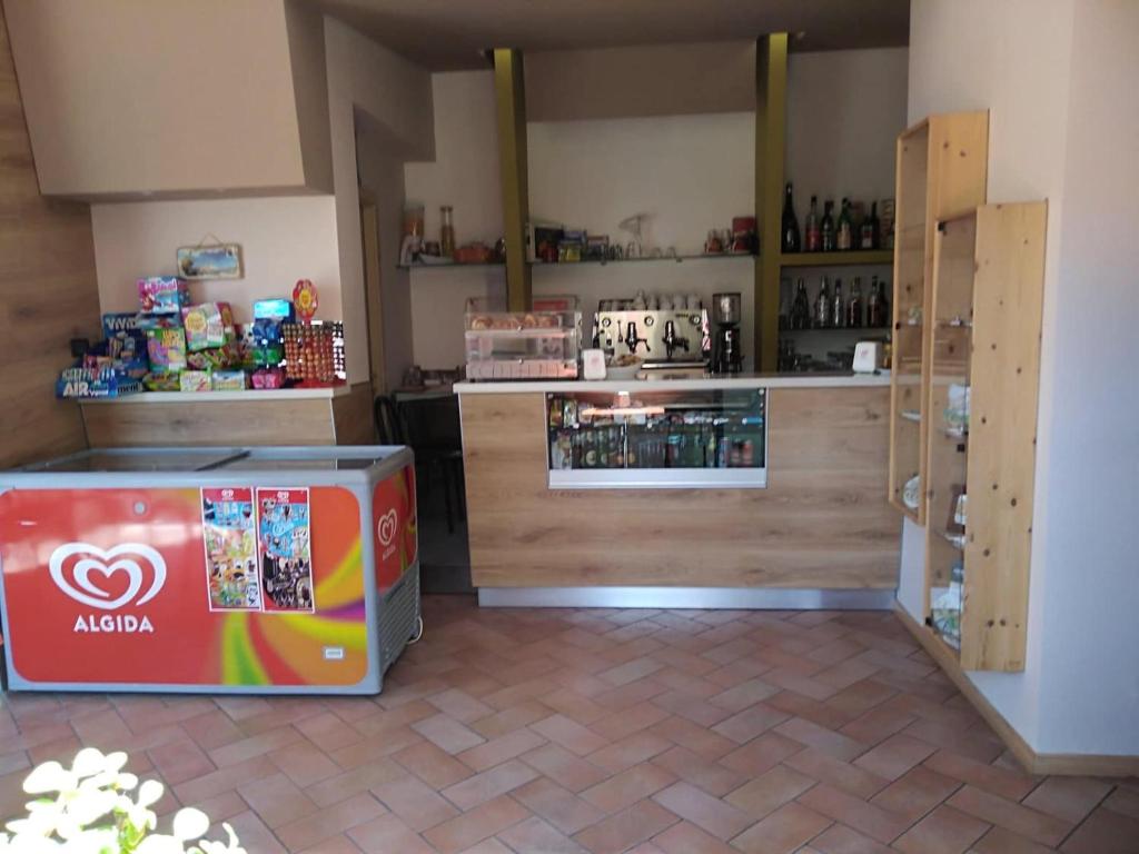 Kuchyň nebo kuchyňský kout v ubytování R&B Il Parco