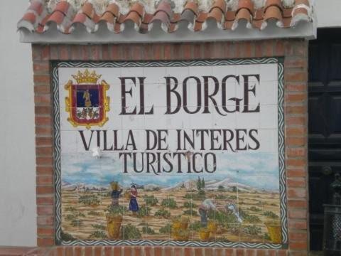 Certifikát, ocenenie alebo iný dokument vystavený v ubytovaní "El Porton" (El Borge ,Malaga).