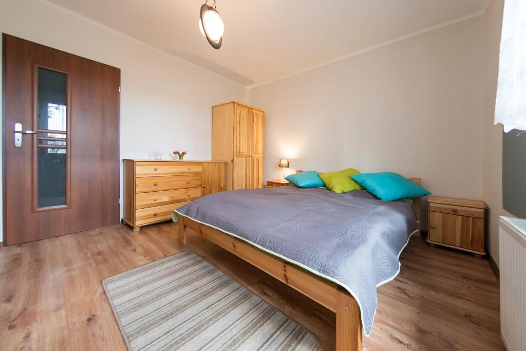 Postel nebo postele na pokoji v ubytování Willa Melisa