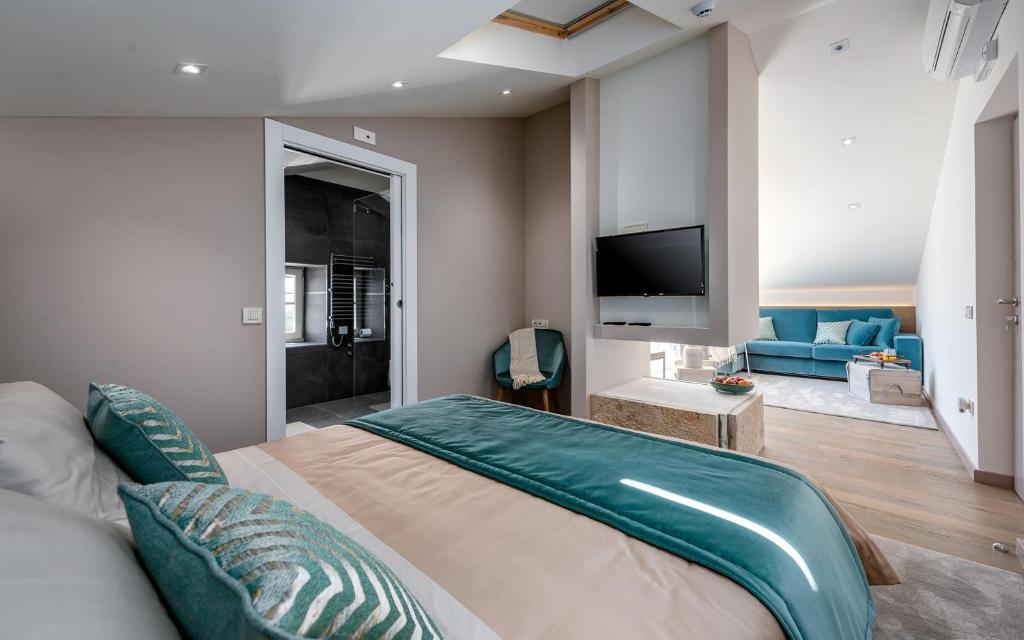 Relais and Wine San Tommaso - Deluxe Double Room With Balcony