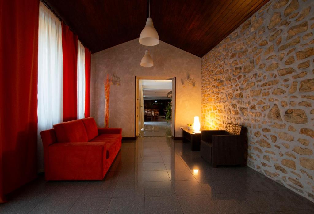 Posezení v ubytování Hotel San Zeno