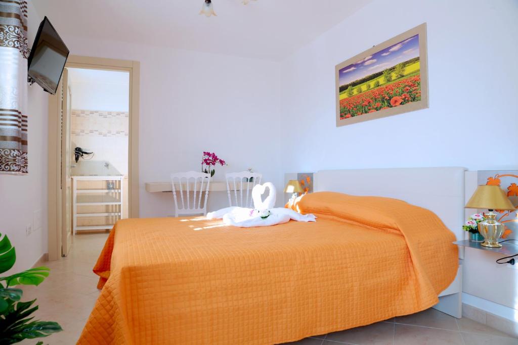 Postel nebo postele na pokoji v ubytování Salvius B&B