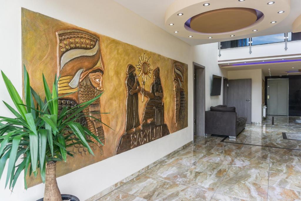 Posezení v ubytování Hotel Babylon am Europa-Park
