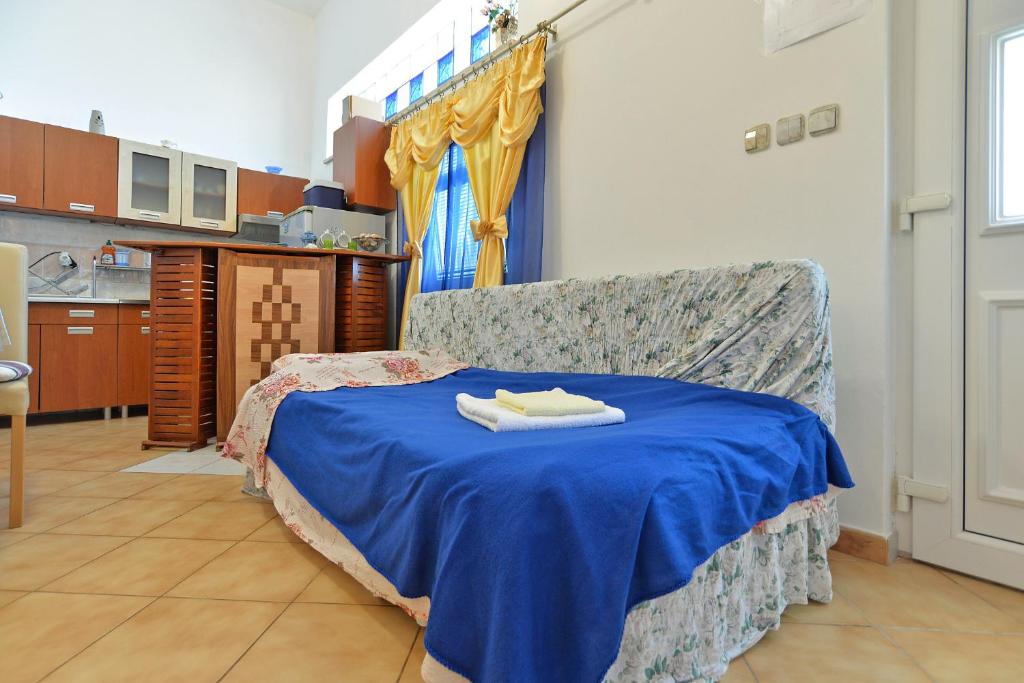 Kuchyň nebo kuchyňský kout v ubytování Apartments Đino 1374