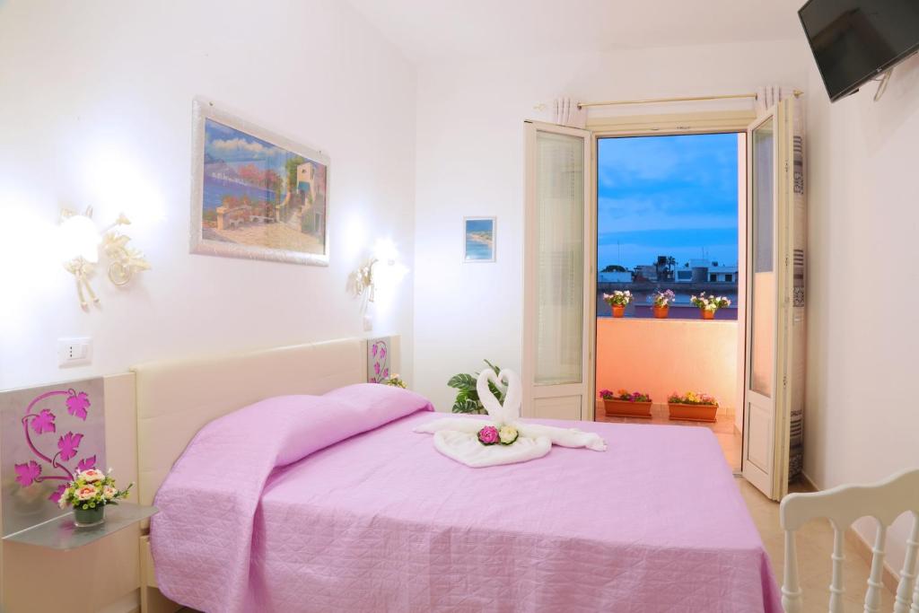 Postel nebo postele na pokoji v ubytování Salvius B&B