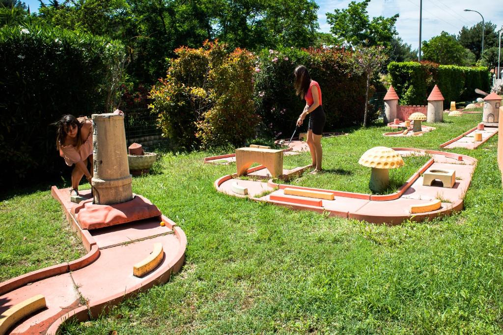 Zahrada ubytování Camping Mas De Pierredon