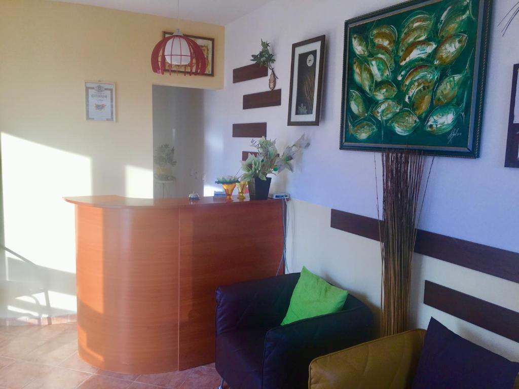 Posezení v ubytování Hotel Elmaz