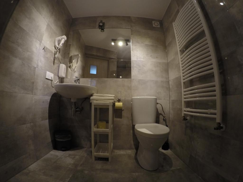 Kúpeľňa v ubytovaní Villa Ventana Poznań City Free Parking Śniadanie w Cenie