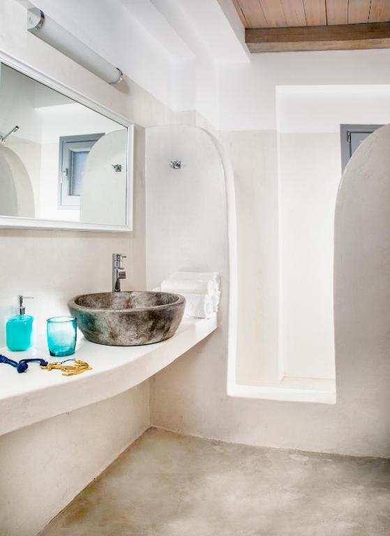 Koupelna v ubytování Villa Del Sol Santorini