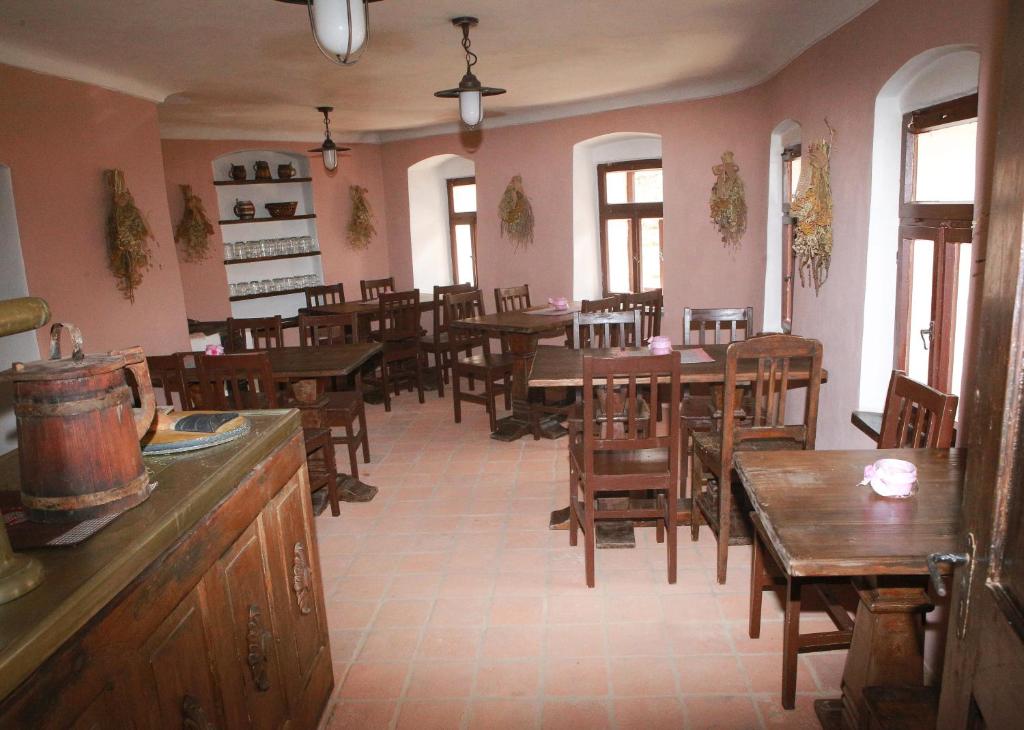 Restaurace v ubytování Krumlovské domky