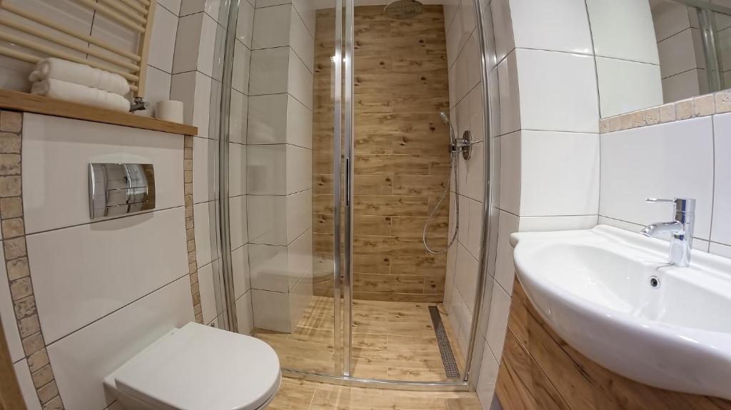 Kúpeľňa v ubytovaní Wicie Residence