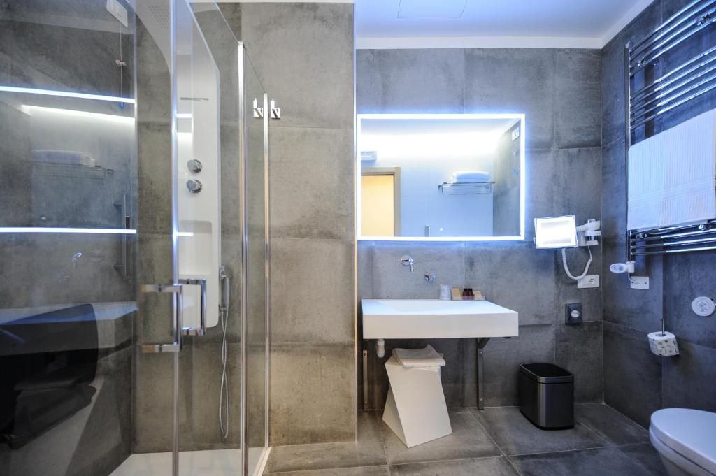 Koupelna v ubytování Bellini Relais