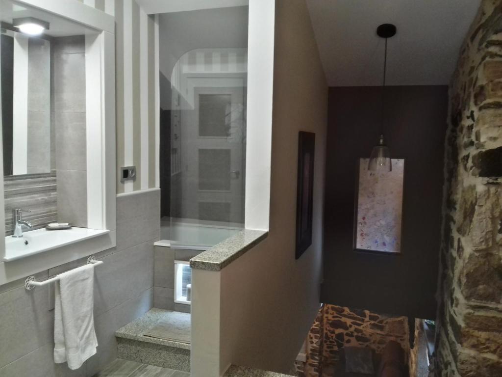 Kúpeľňa v ubytovaní Casa Mara-Pidre