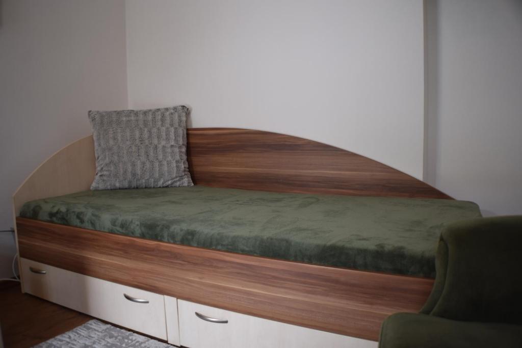 Postel nebo postele na pokoji v ubytování Apartmány Lípa