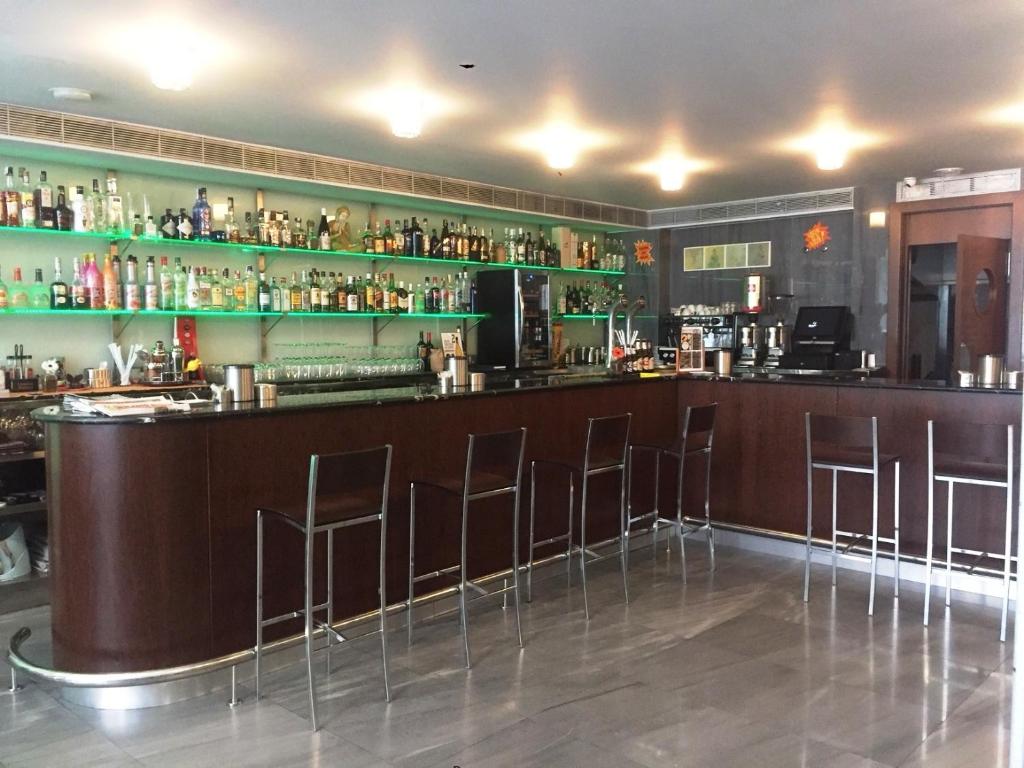 Lounge nebo bar v ubytování Hostal Nirvana