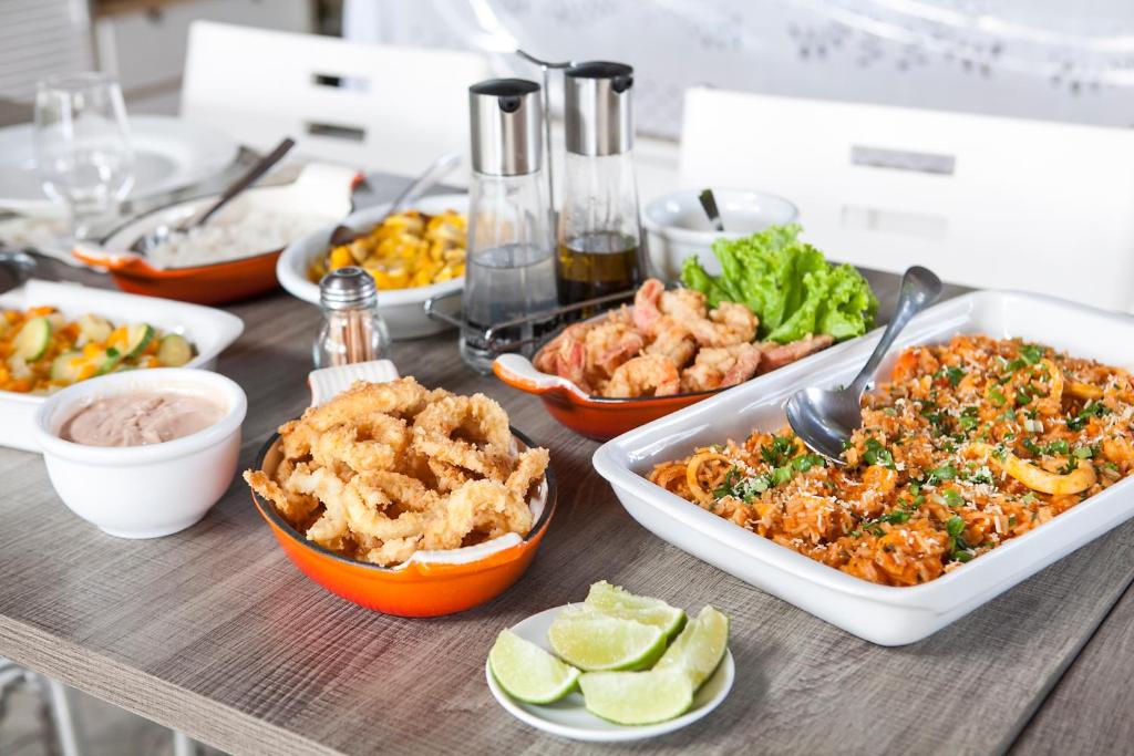 Comida in lodge ou em algum lugar perto