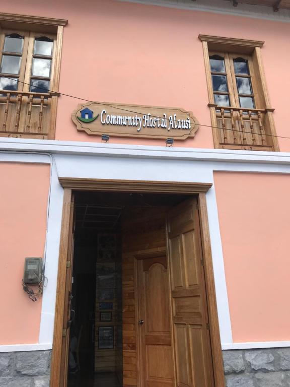 Exteriér nebo vchod ubytování Community Hostel Alausi