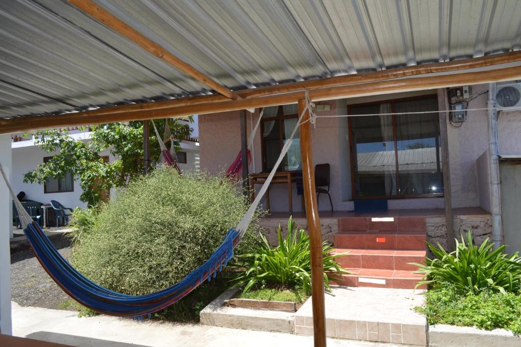 Zahrada ubytování Casa de Lelia