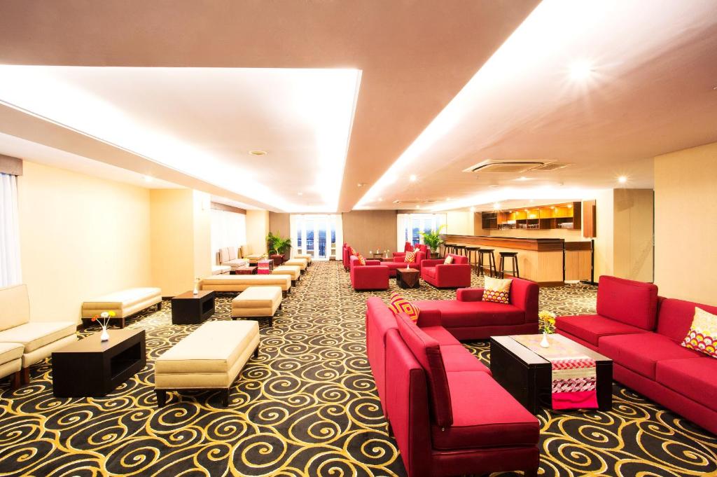 Istumisnurk majutusasutuses Tara Hotel Yogyakarta