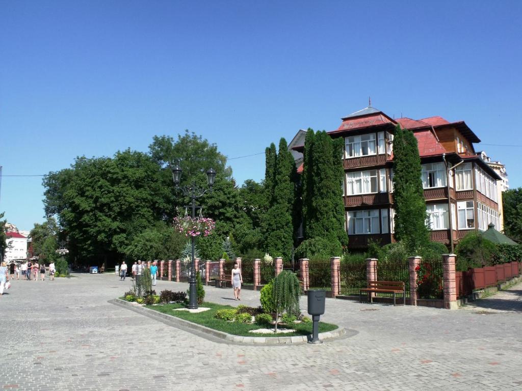 Budova, kde se hotel nachází