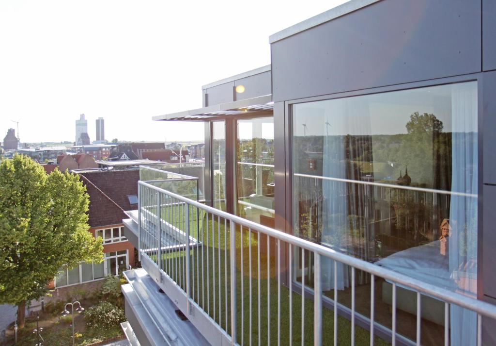 Balkón nebo terasa v ubytování Thomas Hotel Spa & Lifestyle