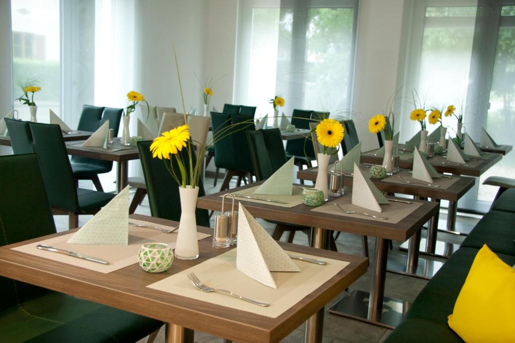 Veitingastaður eða matsölustaður á Hotel Am Moosrain Garni