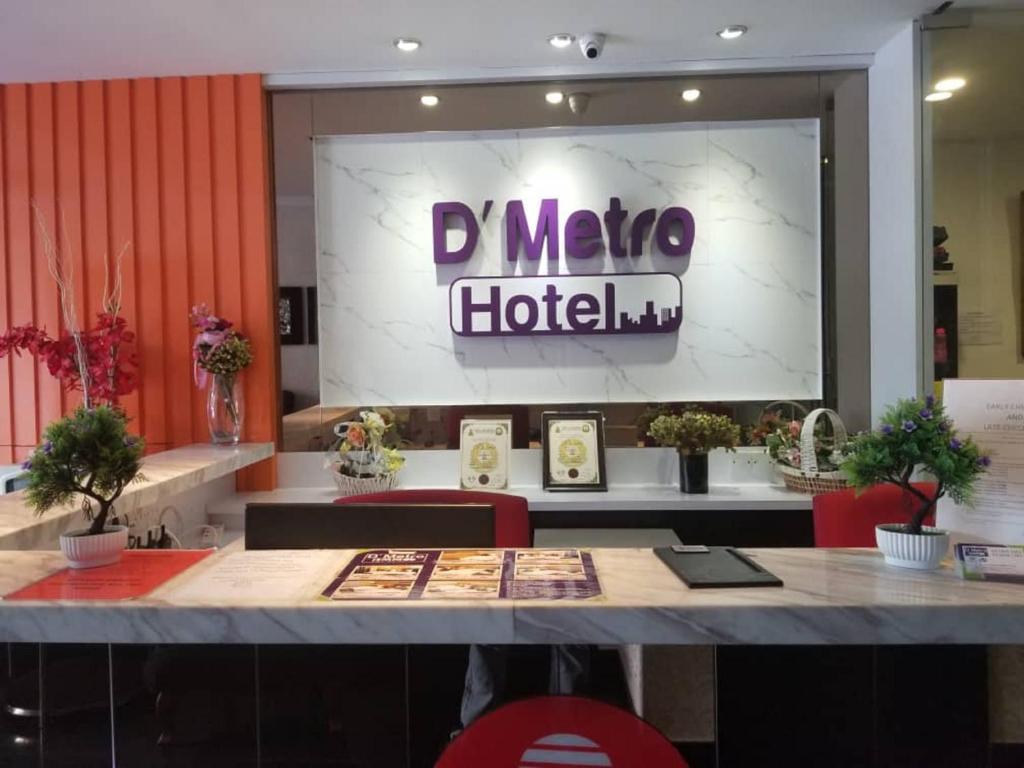 Certifikát, hodnocení, plakát nebo jiný dokument vystavený v ubytování D'Metro Hotel
