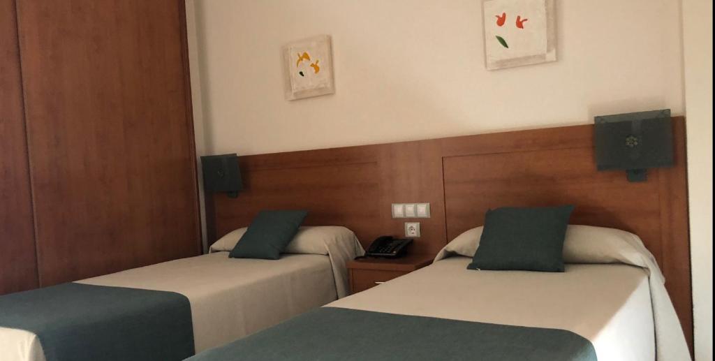 Postel nebo postele na pokoji v ubytování El Paso