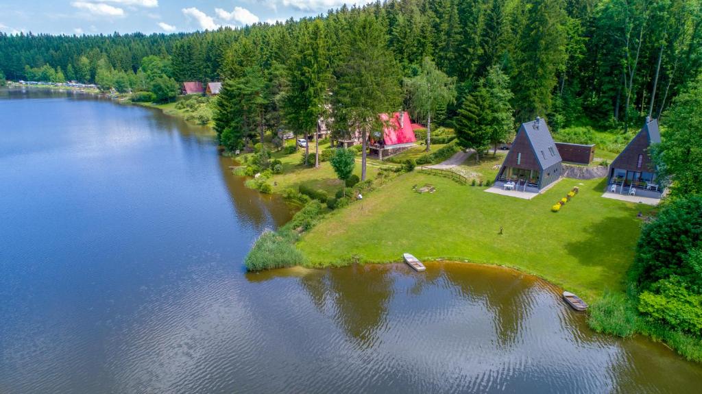 Fotografie z fotogalerie ubytování Chata u jezera - Lenicka ve Frymburku