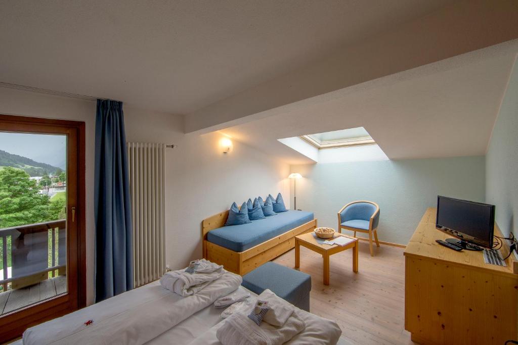 Posezení v ubytování Hotel Dolomiten