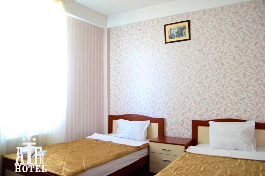 Cama o camas de una habitación en ATFK Hotel Baku