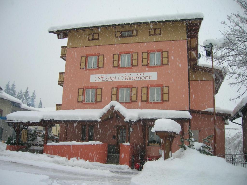 Hotel Miramonti v zimě