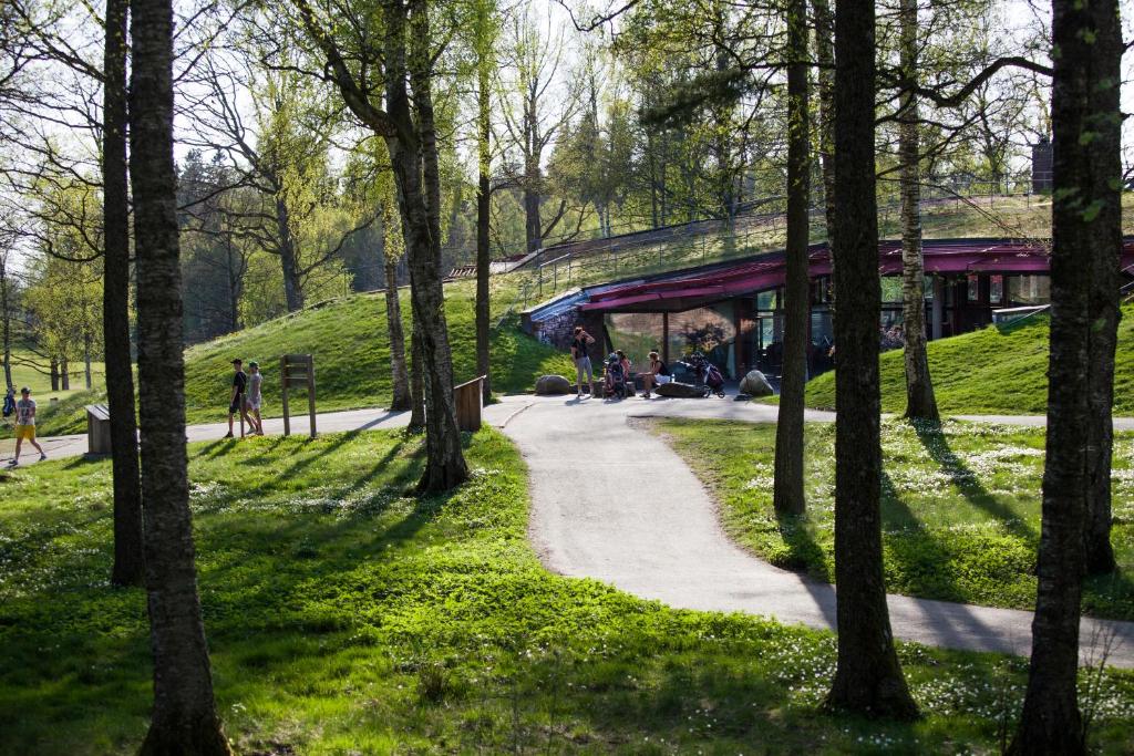 Zahrada ubytování Öijared Resort