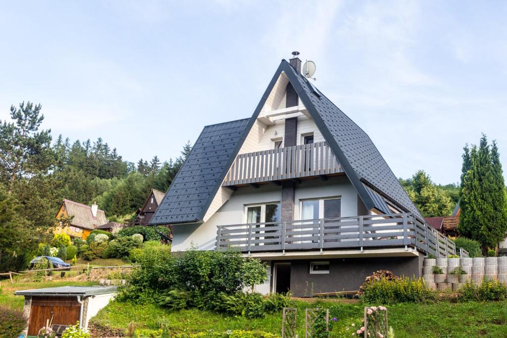 Aed väljaspool majutusasutust Prázdninový dům Dolce II