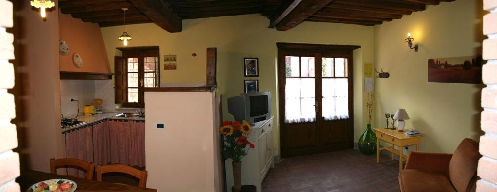 A television and/or entertainment centre at Agriturismo la Torre