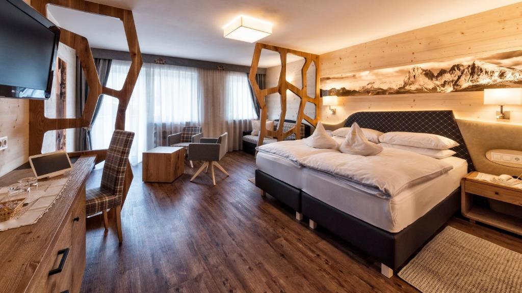 Postel nebo postele na pokoji v ubytování Hotel Interski