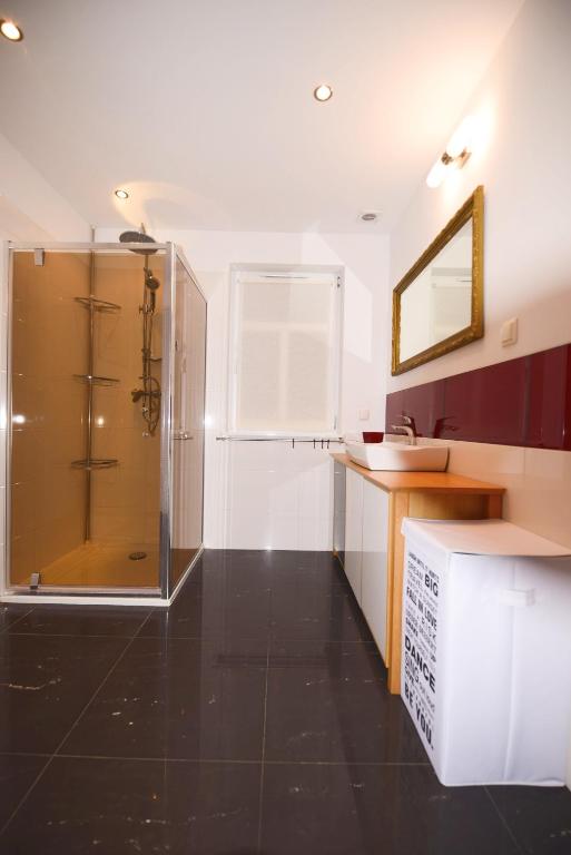 Kúpeľňa v ubytovaní Apartament Topczewo