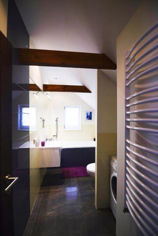 Kúpeľňa v ubytovaní Apartament Topczewo