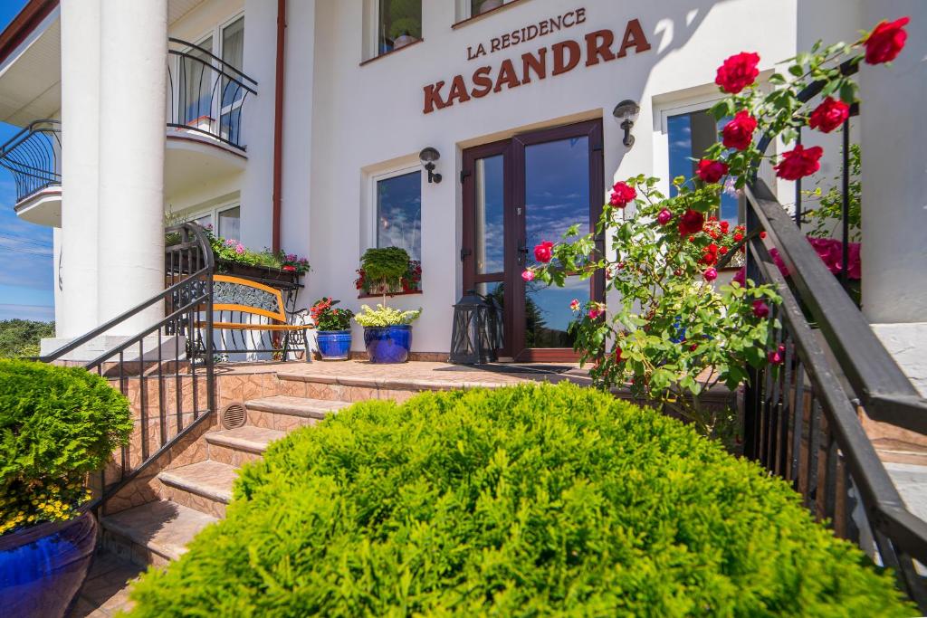Zahrada ubytování La Residence Kasandra