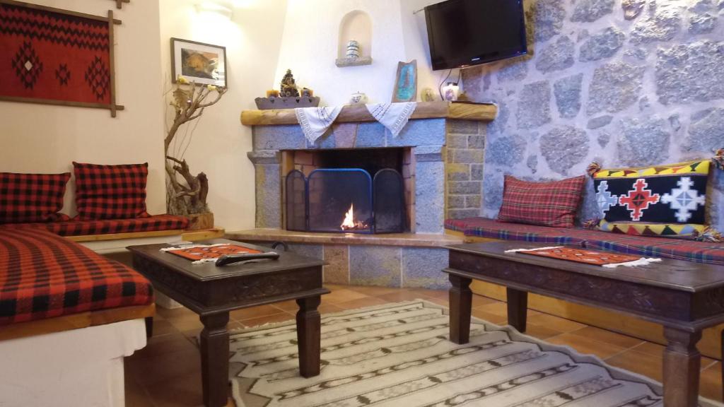 Posedenie v ubytovaní Hotel Parnassos