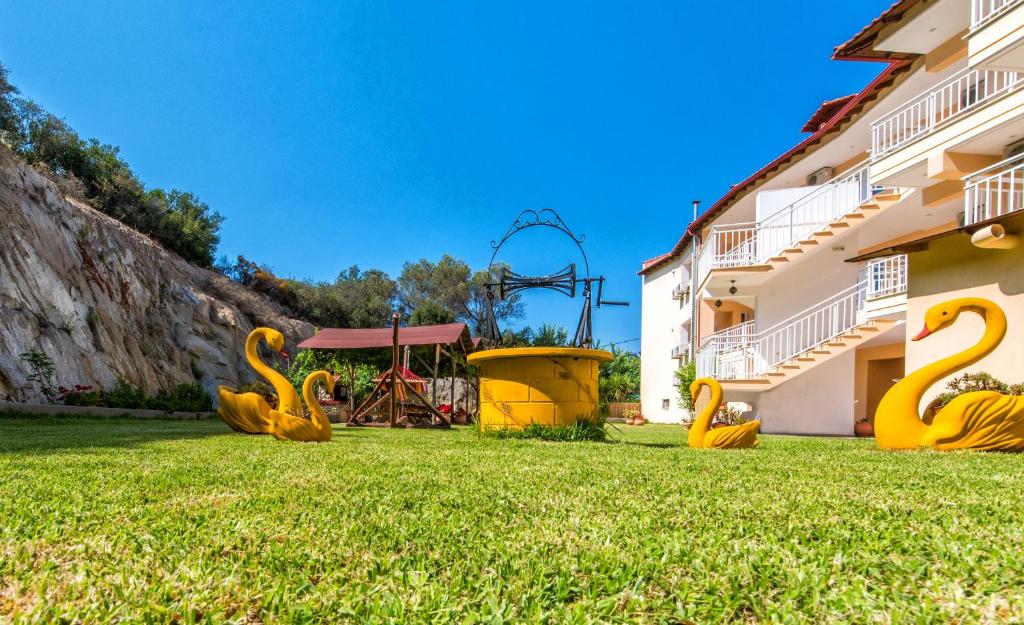 Zahrada ubytování House Meltemi