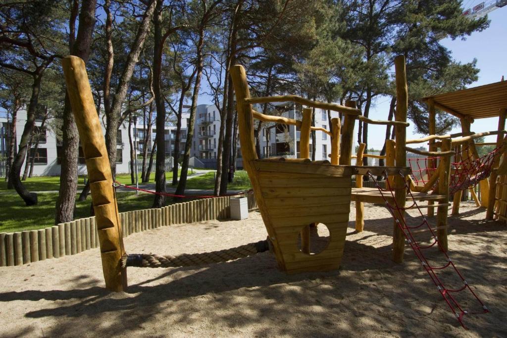 Detský kútik v ubytovaní Nadmorski Dwor Wood Apartment